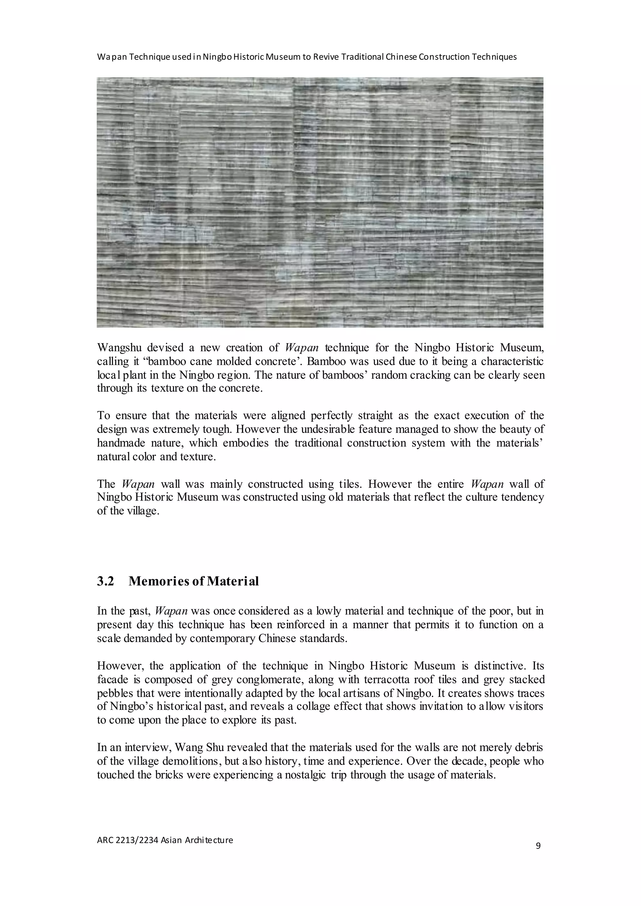 Wapan Technique used in Ningbo Historic Museum to Revive Traditional ...