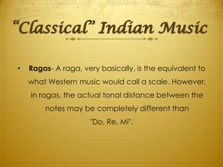 Asian and Middle Eastern Music | PPTX