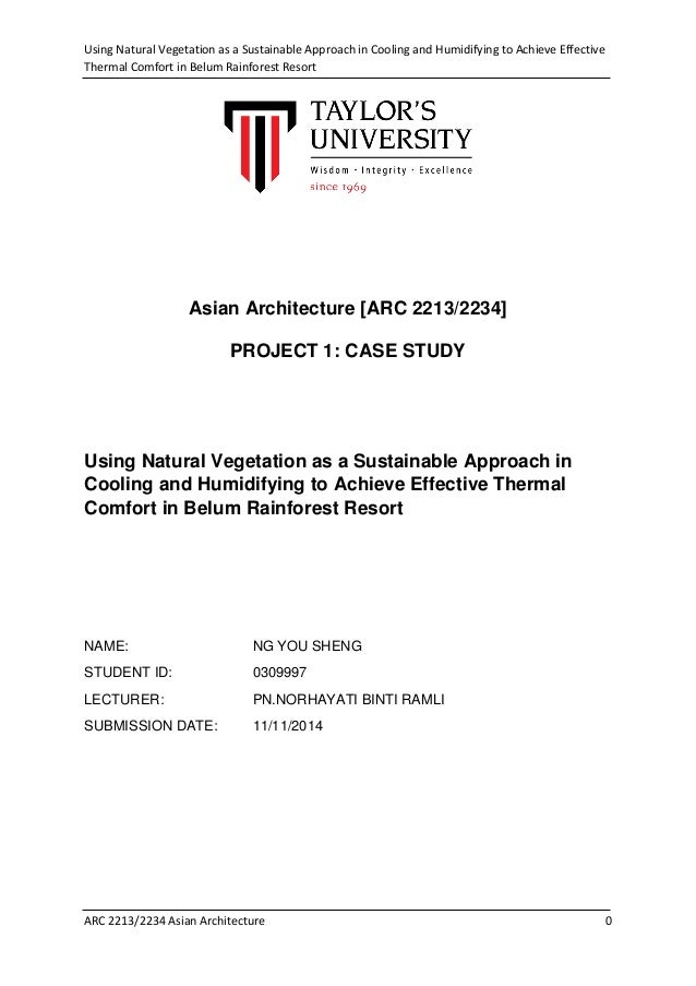 Order research paper architecture