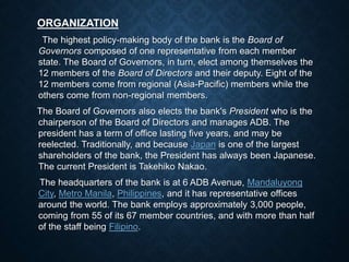 Asian development bank | PPTX