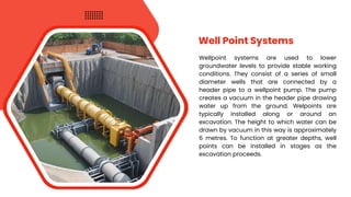 Asian Dewatering | Best Deep Well Dewatering System Chennai | PDF