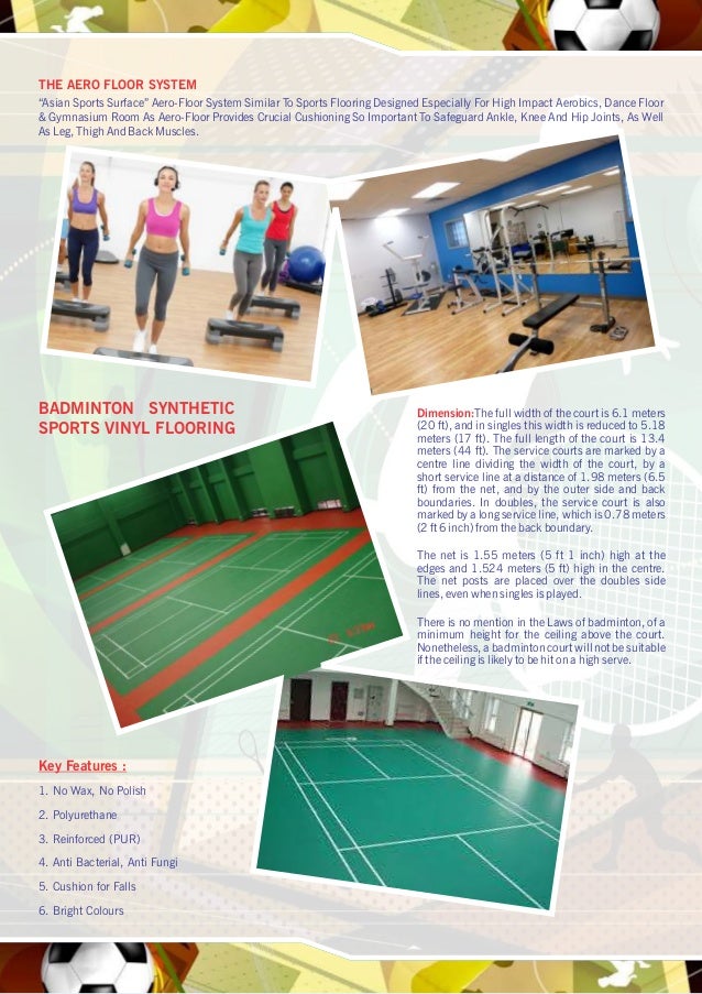 Asian Flooring India Private Limited Mumbai Squash Court Flooring