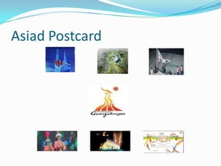 Asiad Postcard
 