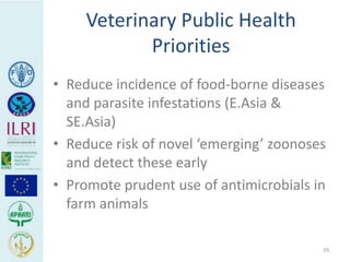 Human health risks at the animal-human interface 