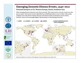 Health at the livestock‐policy interface