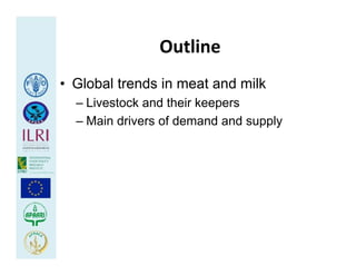 Health at the livestock‐policy interface