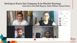 Marketing Management Project on ASIAN PAINTS | PPTX