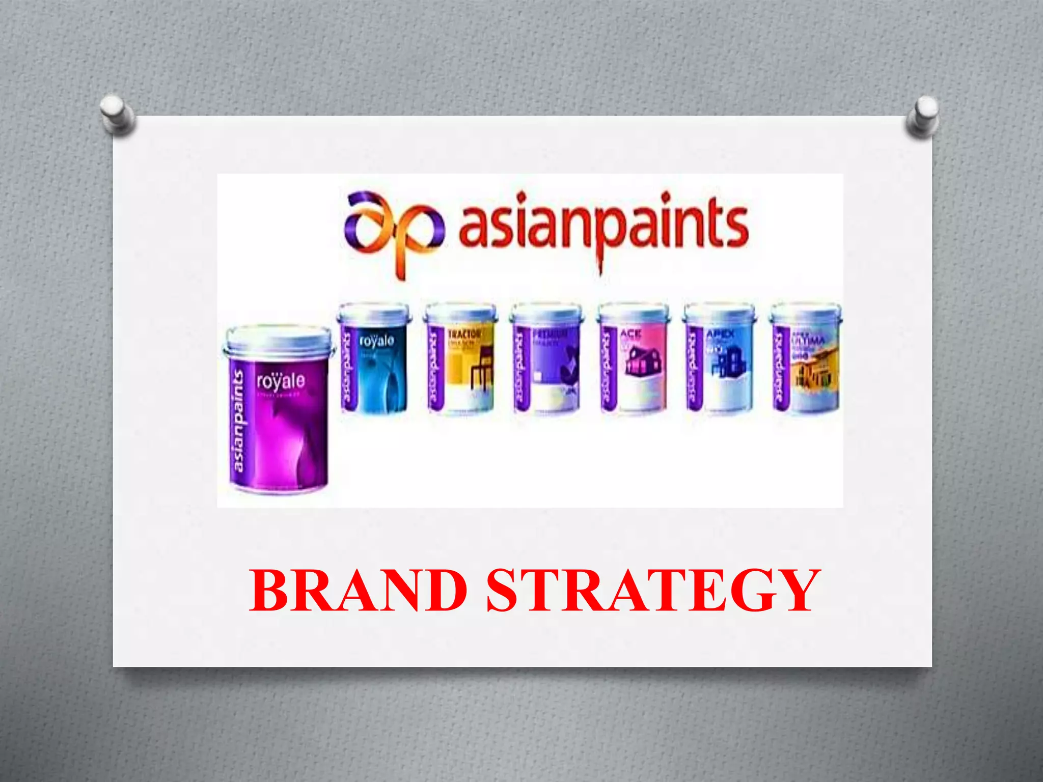 Paints Brand Example Asian paints brand strategy | PPTX