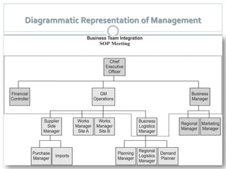 Diagrammatic Representation of Management
 