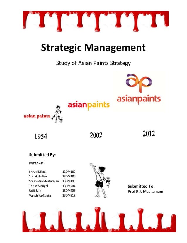 Asian paints Strategy of growth | PDF