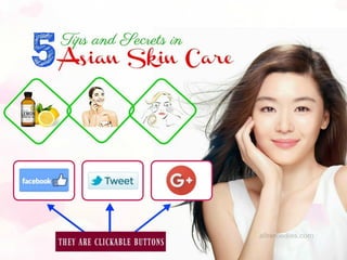 Asian skin care