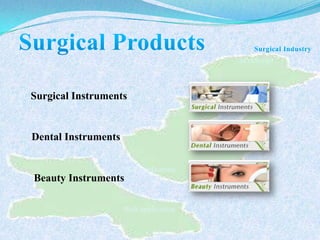 Surgical Instruments
JavaScript
Dental Instruments
Web application
Beauty Instruments
Web application
 
