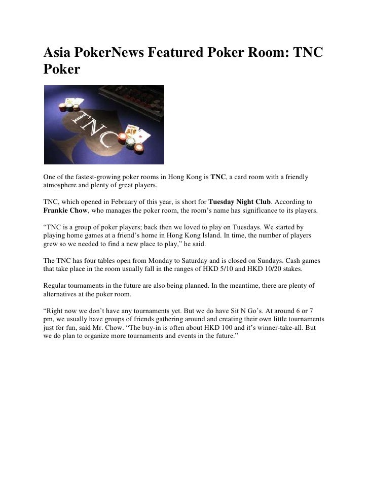 Card Rooms
