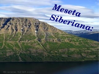 Meseta Siberiana:
 