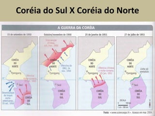 Coréia do Sul X Coréia do Norte
 