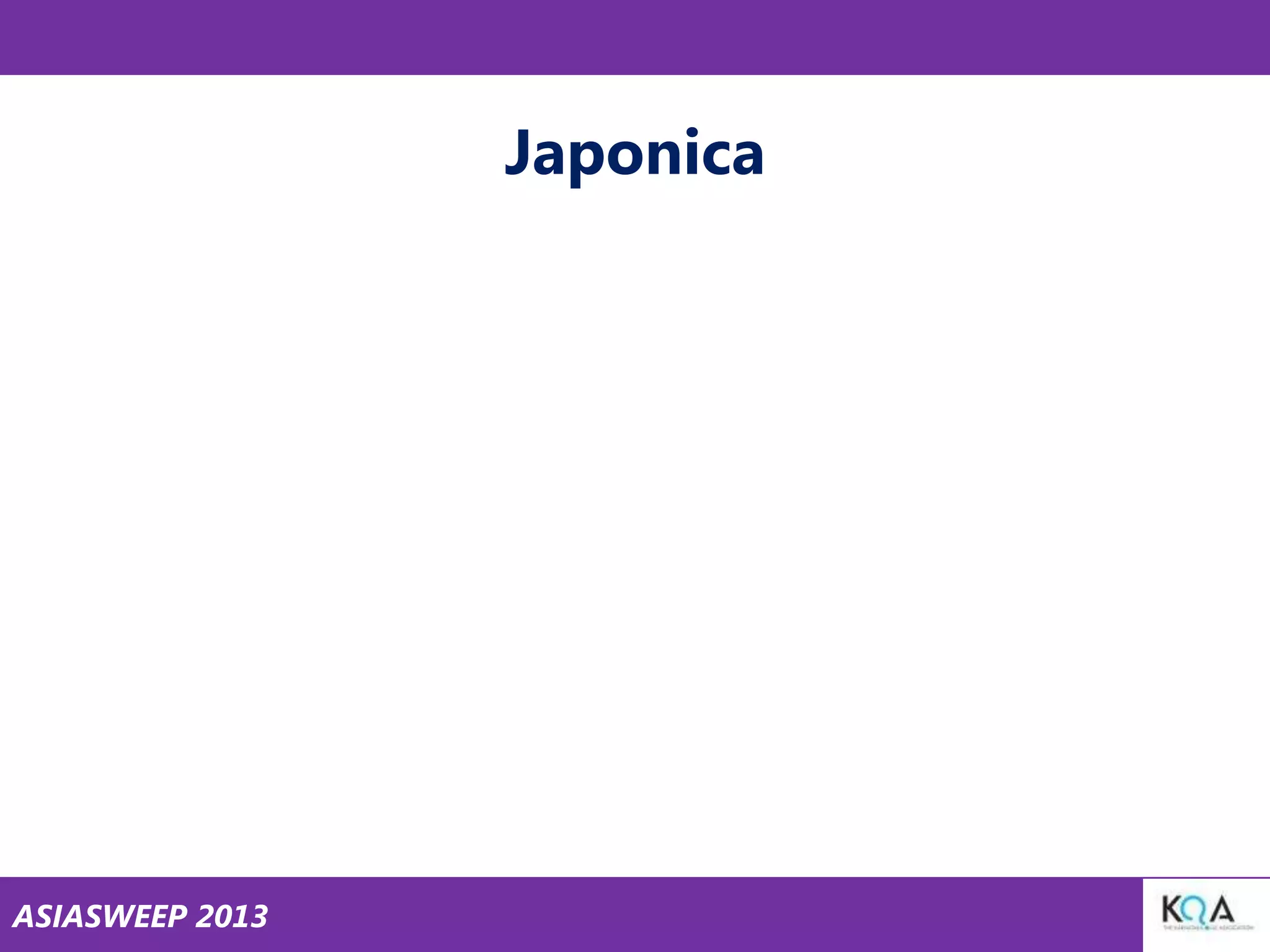 Japonica

ASIASWEEP 2013

 