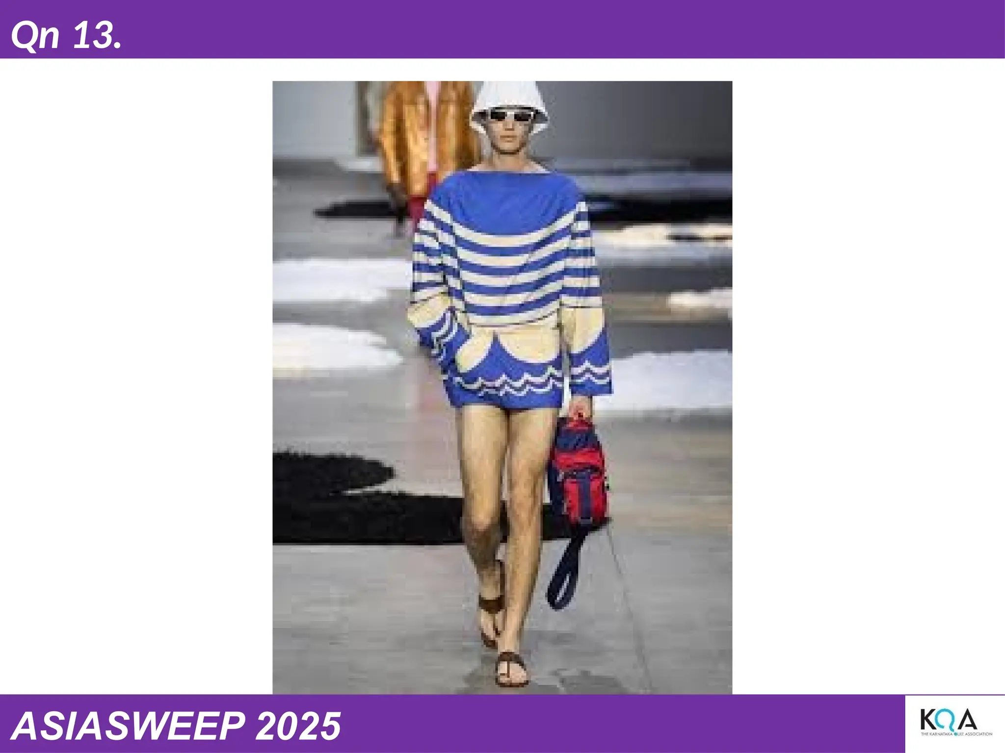ASIASWEEP 2025
Qn 13.
 