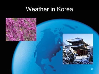 Weather in Korea 