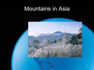 Mountains in Asia 