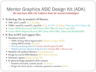 ASIC CAD Seminar which represents asic d | PDF