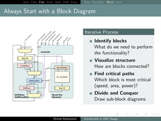 ASIC Design Flow | PDF