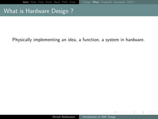 ASIC Design Flow | PDF