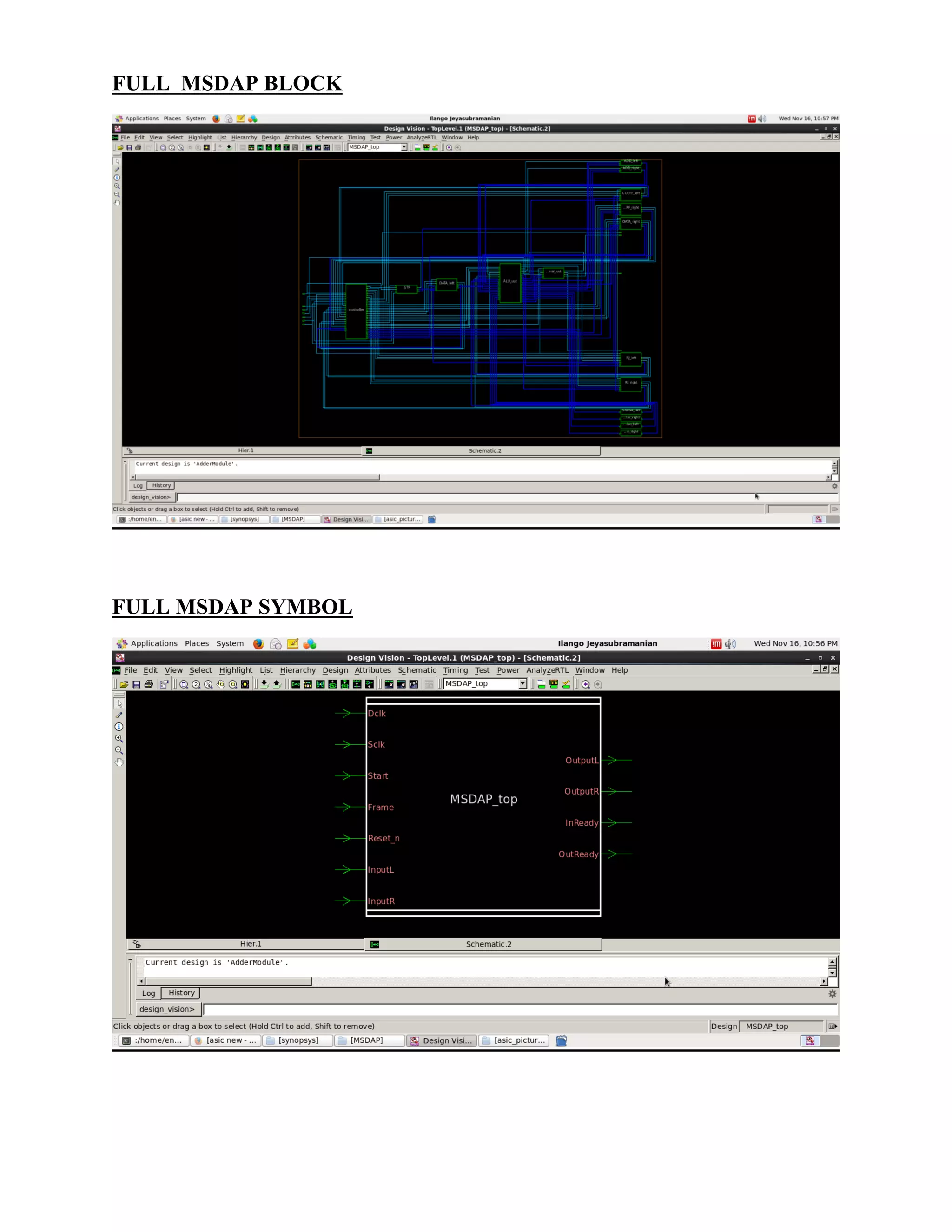 FULL MSDAP BLOCK
FULL MSDAP SYMBOL
 