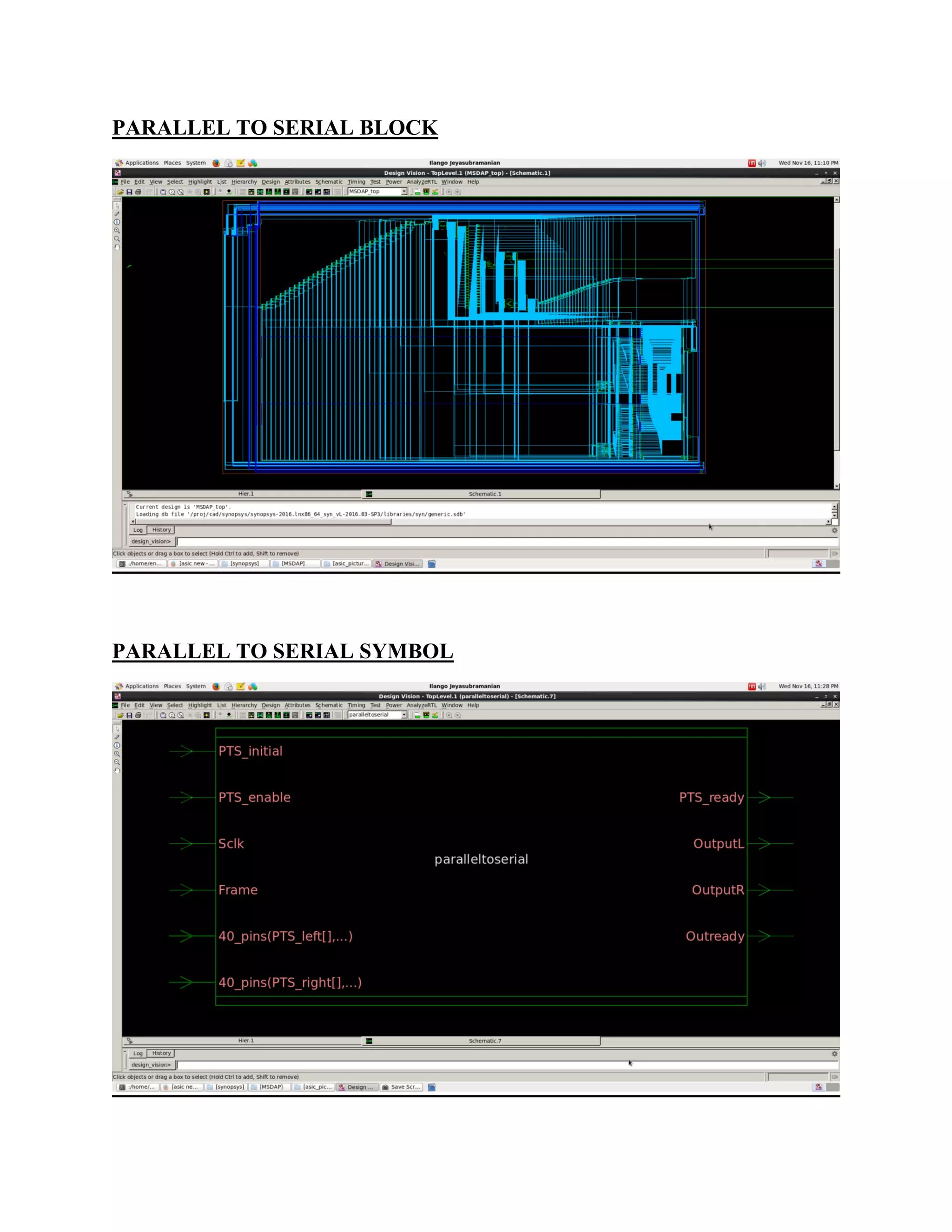 PARALLEL TO SERIAL BLOCK
PARALLEL TO SERIAL SYMBOL
 