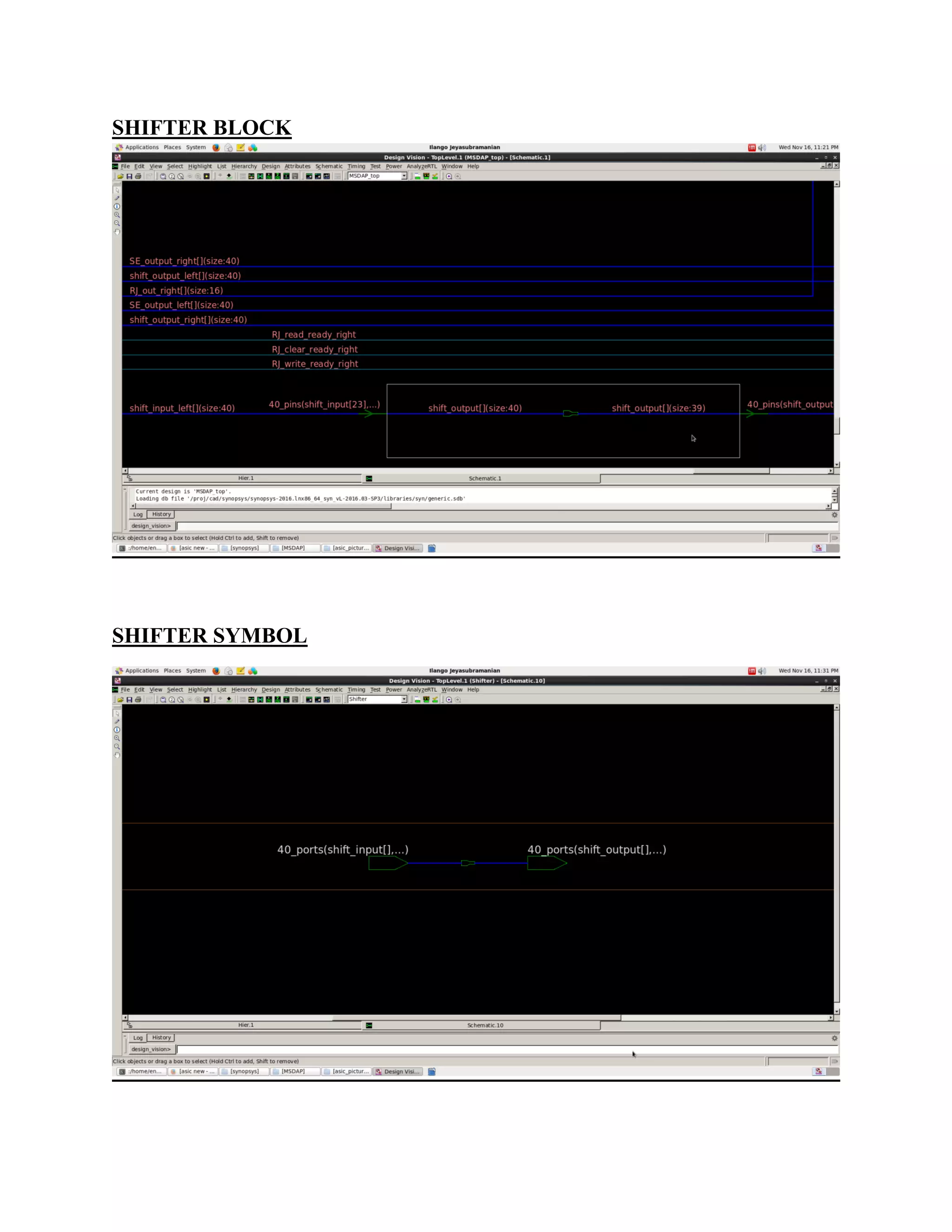 SHIFTER BLOCK
SHIFTER SYMBOL
 