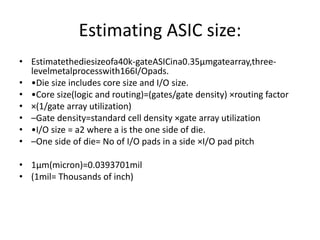 Asic Level Comprehensive Guide to Low-Level ASIC Design and Physical Layout | PDF