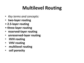 Comprehensive Overview of Global and Detailed Routing in VLSI Design | PDF