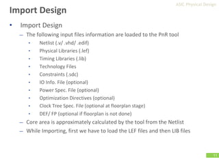 Comprehensive Guide to ASIC Physical Design and Implementation Flow | PDF