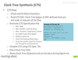 Comprehensive Guide to ASIC Physical Design and Implementation Flow | PDF