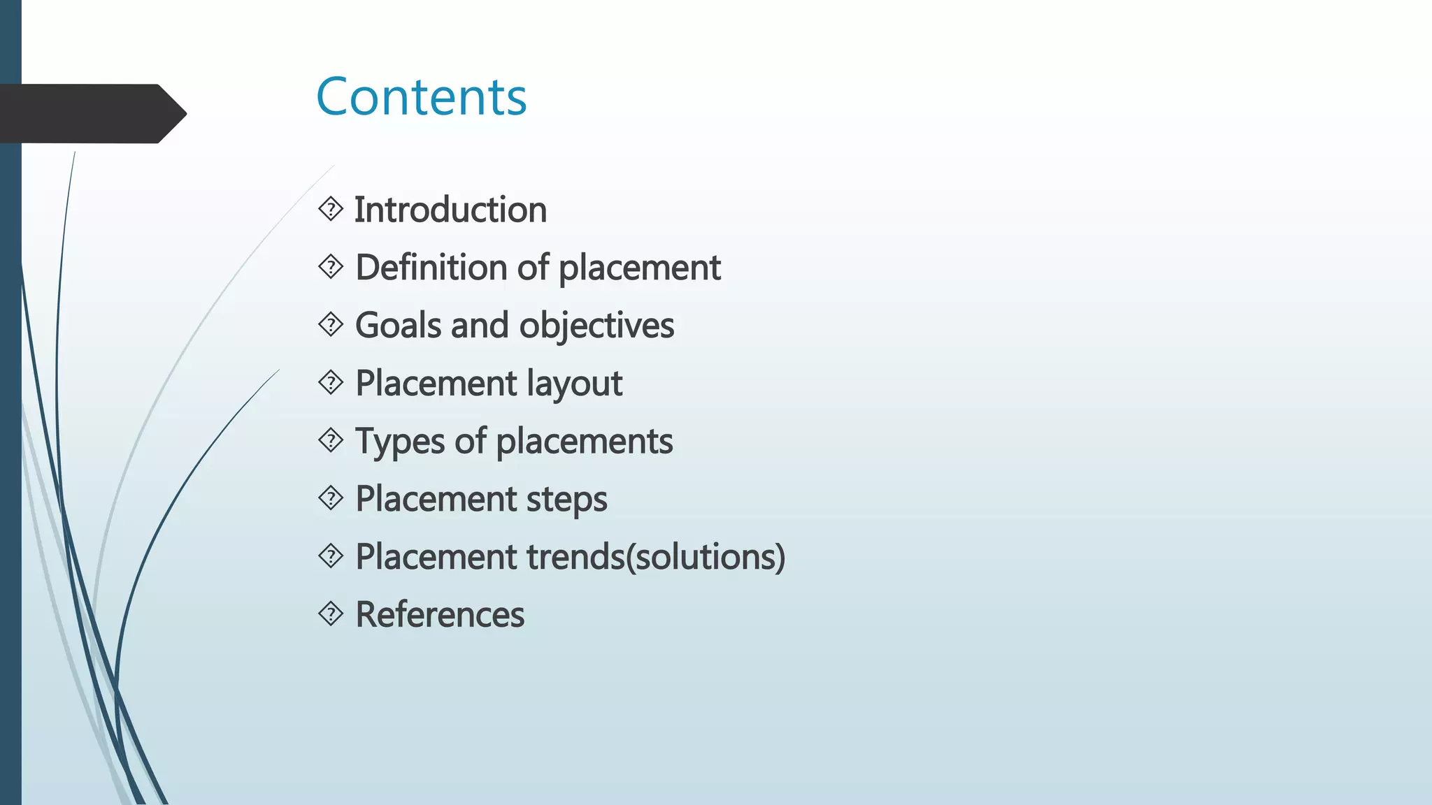 ASIC DESIGN : PLACEMENT | PPTX