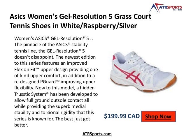 asics grass court tennis shoes