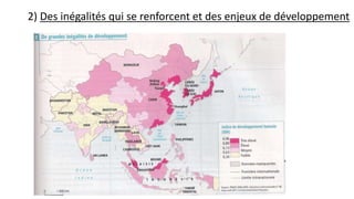 2) Des inégalités qui se renforcent et des enjeux de développement
 