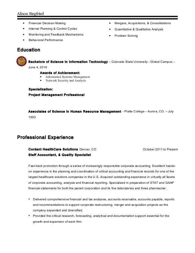 a siegfried resume 6 5 2016 mergers and acquisitions resumes