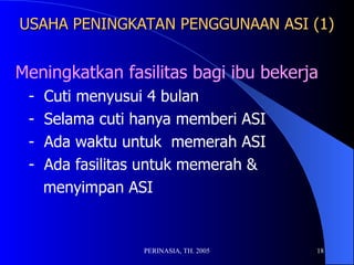 asi eksklusif untuk presentase pengabdian | PPT