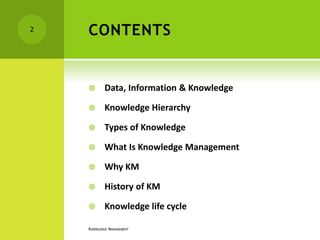 KM tool Taxonomy Presentation | PPT