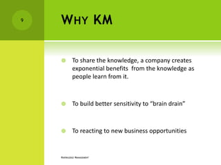 KM tool Taxonomy Presentation | PPT
