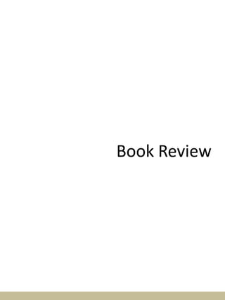 Book Review
 