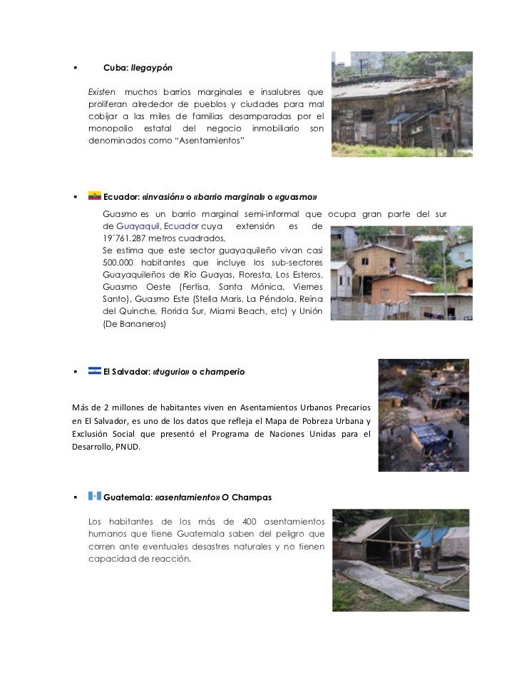 Asignacion asentamiento humano