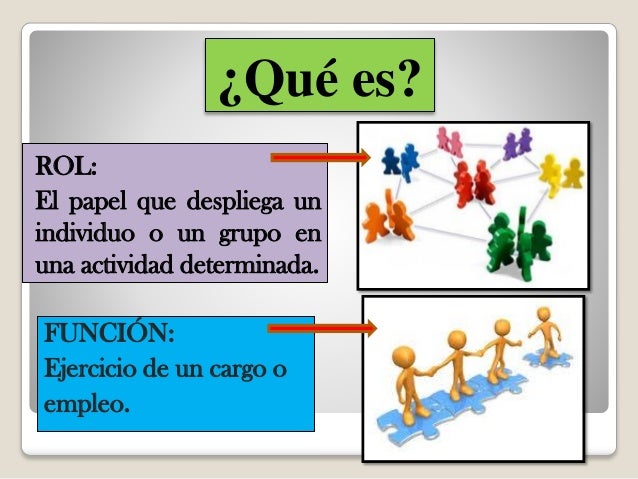 Asignacion de roles y/o funciones