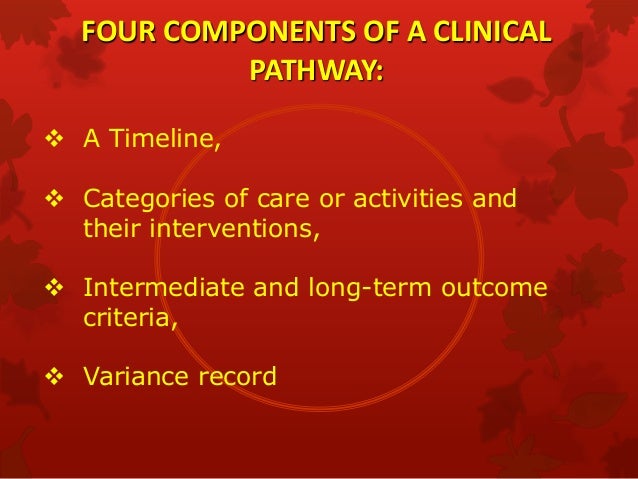 clinical pathway definition