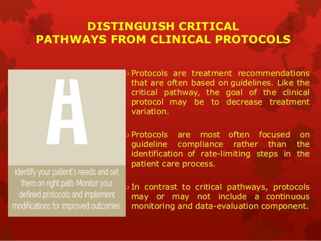 clinical pathway definition