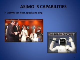 ASIMO HUMANOID ROBOT PRESENTATION | PPSX