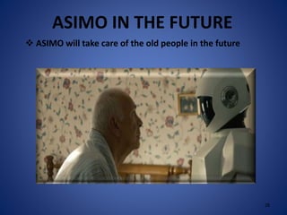 ASIMO HUMANOID ROBOT PRESENTATION | PPSX