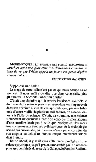 Asimov 3-seconde fondation