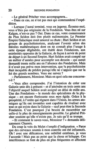 Asimov 3-seconde fondation