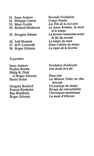 Asimov 3-seconde fondation